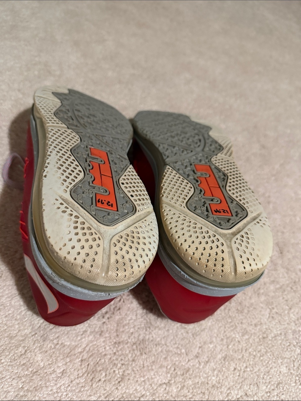 Nike Air Max LeBron 10 Low "University Red" size 13 - Picture 3 of 10